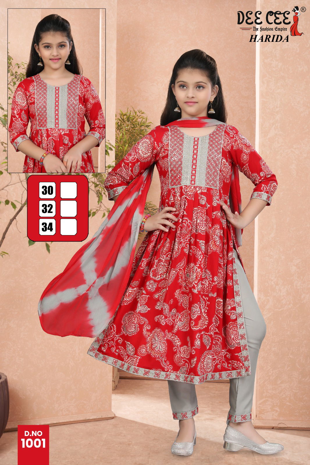 Harida By Deecee Rayon Printed Kurtis With Bottom Dupatta Wholesale Online